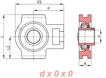 Oferta Zespół z oprawą żeliwną UCT.203 SNR